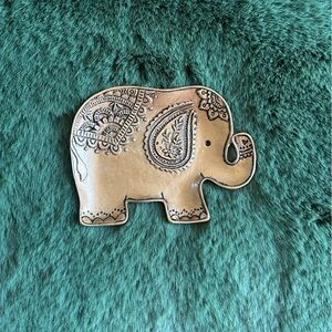 Decorative Elephant Trinket Dish